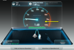 تعديل سرعة خط الانترنت